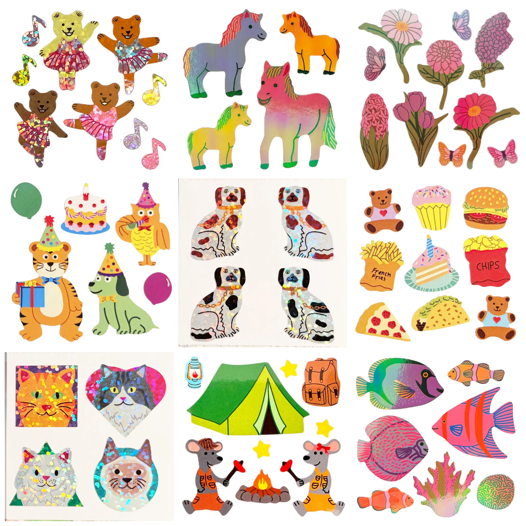 Sticker Garden Sticker Sheets (various designs)