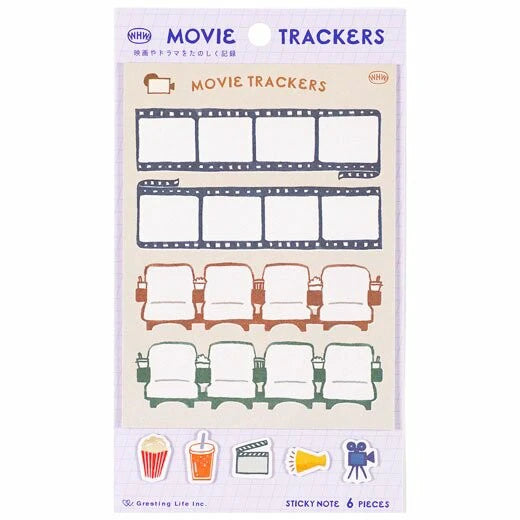 Sticky Notes Movie Trackers