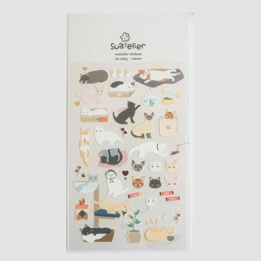 Suatelier Meow Stickers
