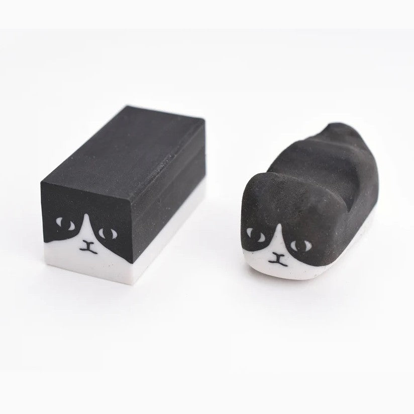 Tuxedo Cat Eraser