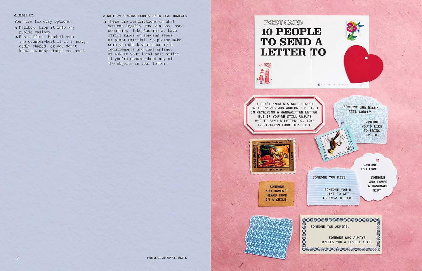 The Art of Snail Mail: 20 Mail Art Projects for Crafting Connection