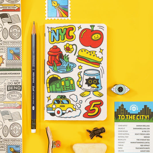 Dapper Notes Limited Edition Notebook: To The City!