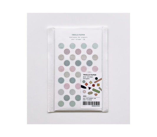 Trolls Paper Sticker Set: Mini Colour Shapes