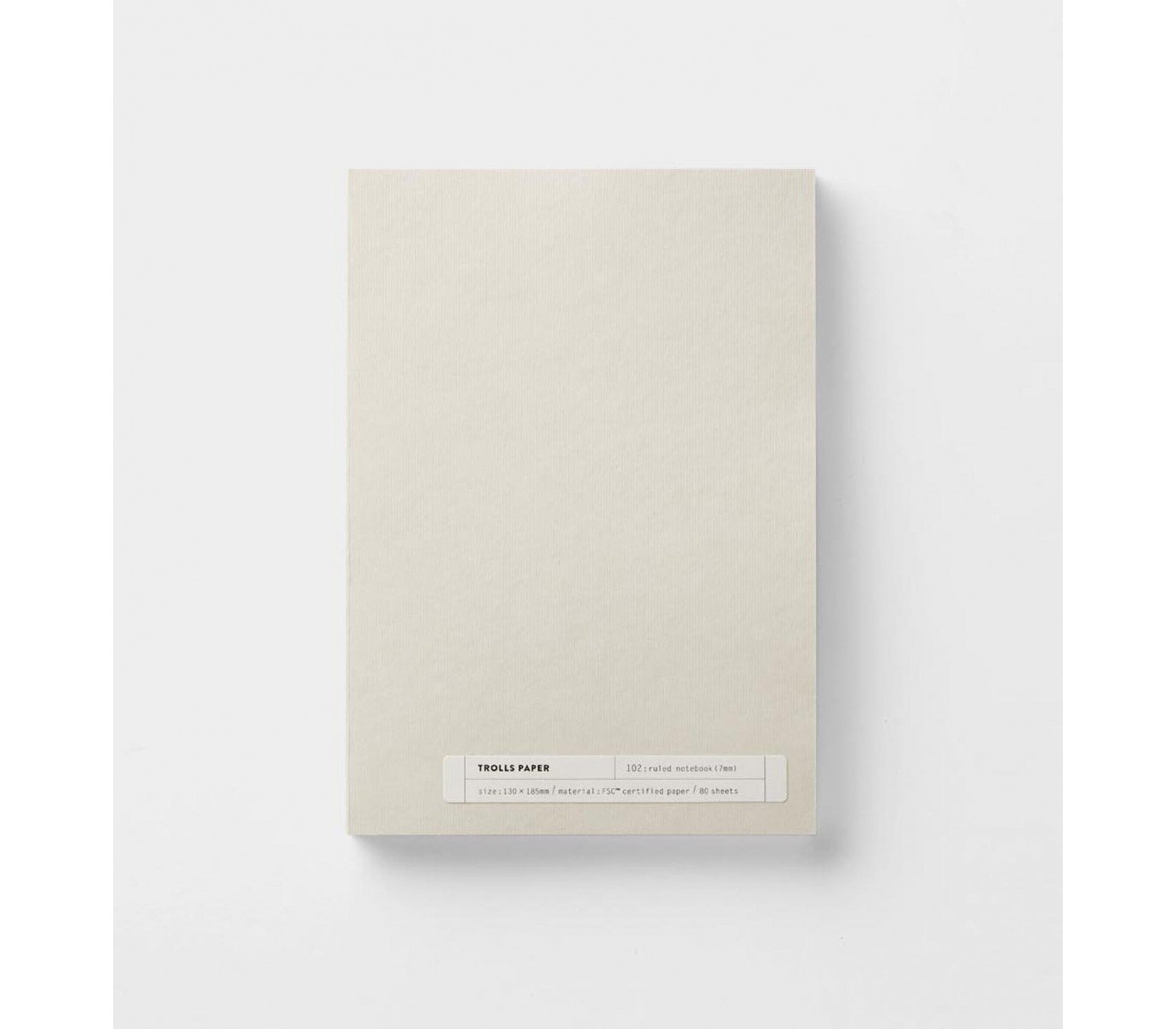 Plain note 102: Lined Notebook