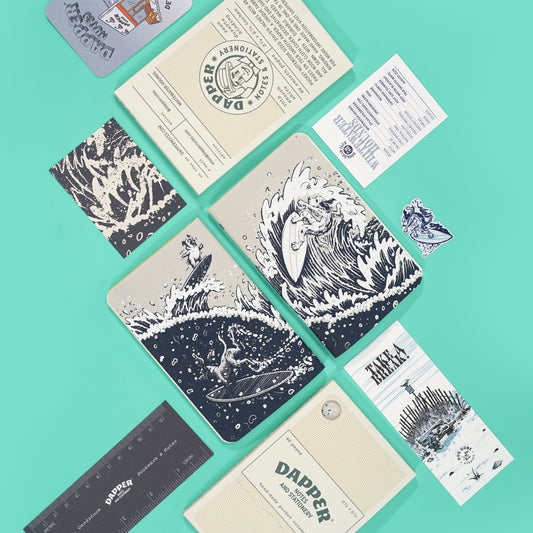 Dapper Notes Limited Edition Notebook: Whitewater Hounds