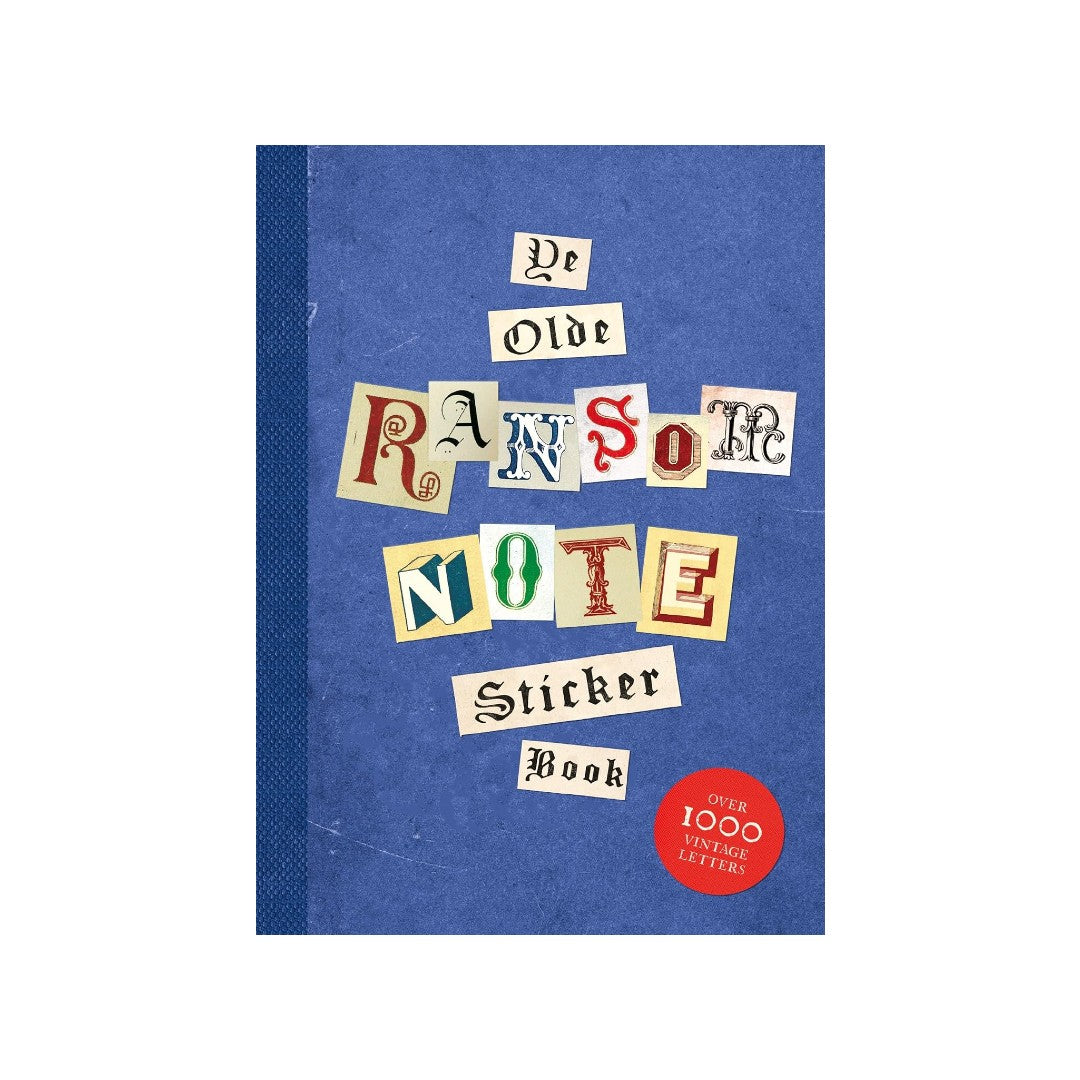 Ye Olde Ransom Note Sticker Book β The Stationer