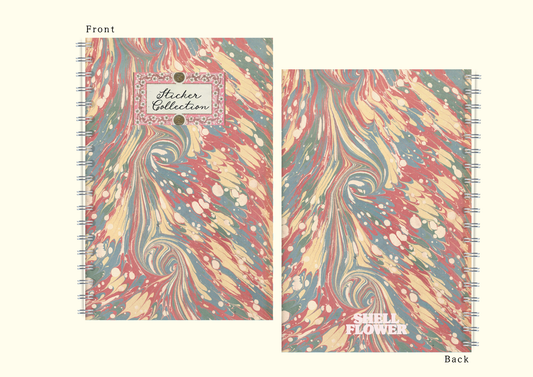 Sticker Keeper Book A5: Marble