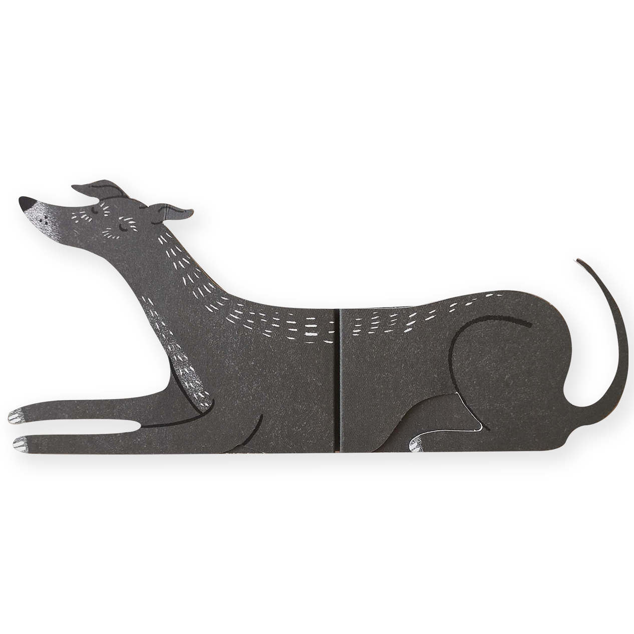 Paddy, Long Doggo Shaped Extendable Card