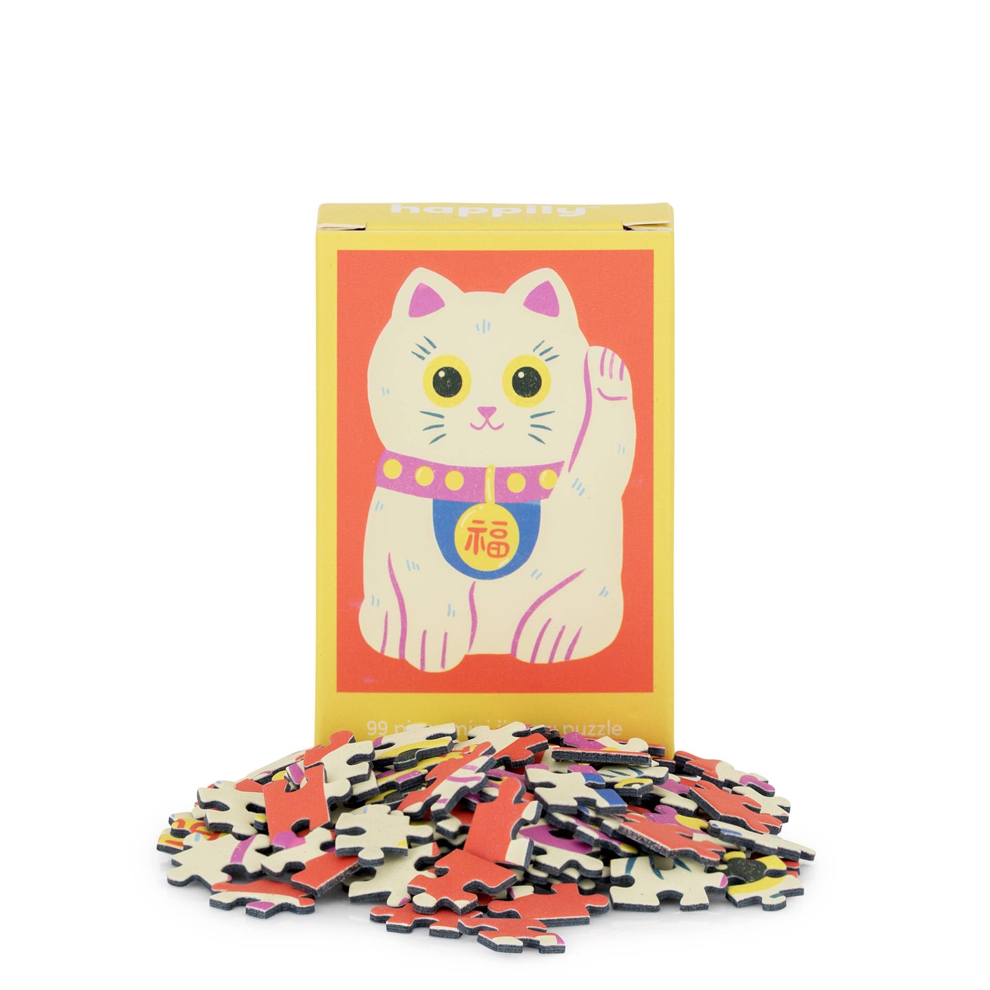 Lucky Cat Mini Jigsaw Puzzle - 99 Pieces