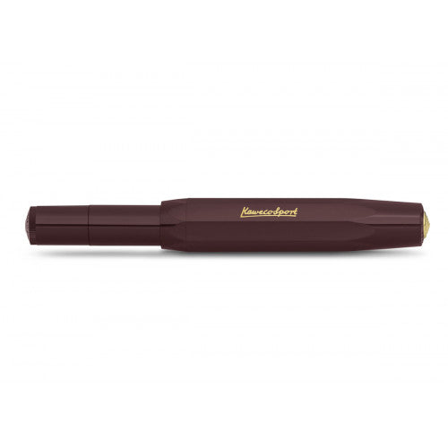 Kaweco Classic Sport Fountain Pen - Bordeaux Red