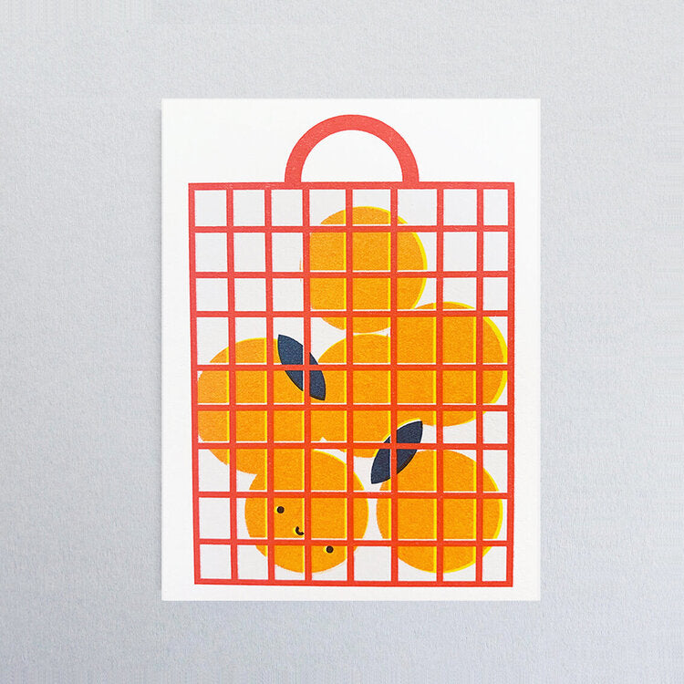 Oranges Mini Card