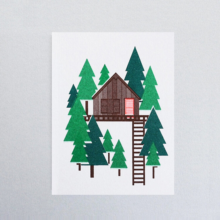 Tree House Mini Card
