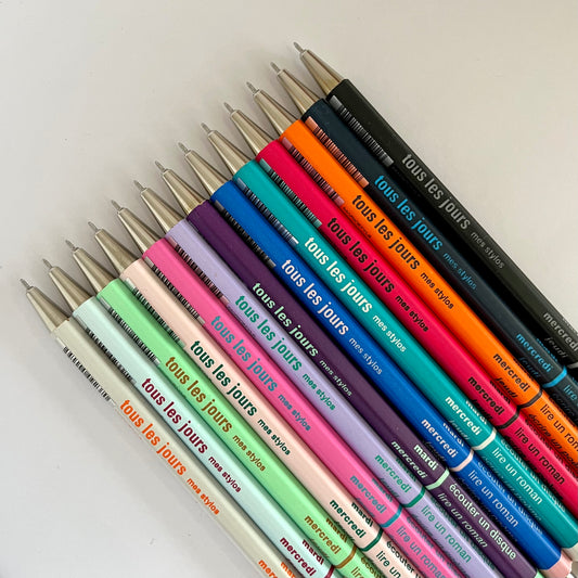 Tous Les Jours Ballpoint Pen - Various Colours