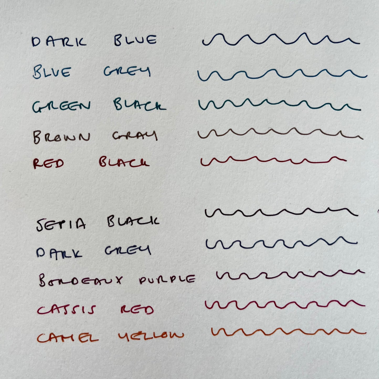 Sarasa Clip Vintage Color Pen Set (2 Variants)