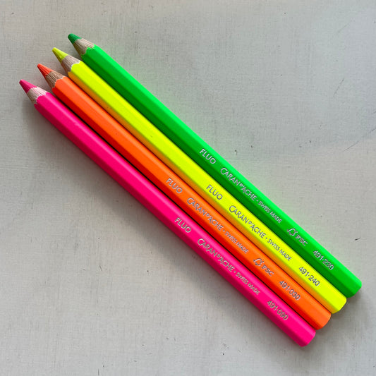 Maxi Pencils - Fluorescent