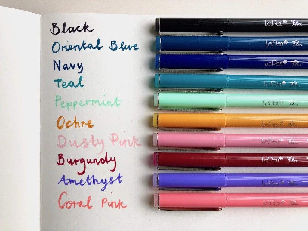 Marvy Uchida Pens & Pencils Le Pen Flex - Various Colours