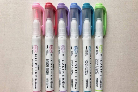 Zebra Pens & Pencils Mildliner Dual Tipped Brush Pen